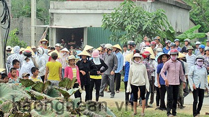 Gesetzwidrige Handlung der katholischen Gemeinde My Yen in Nghe An - ảnh 1