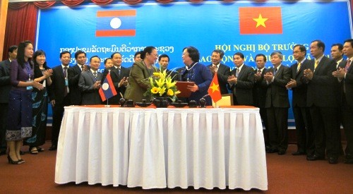 Vietnam und Laos arbeiten effizient zusammen - ảnh 1