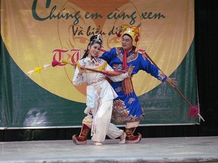 Das vietnamesische Tuong-Theater stellt ausländischen Partnern vor - ảnh 1