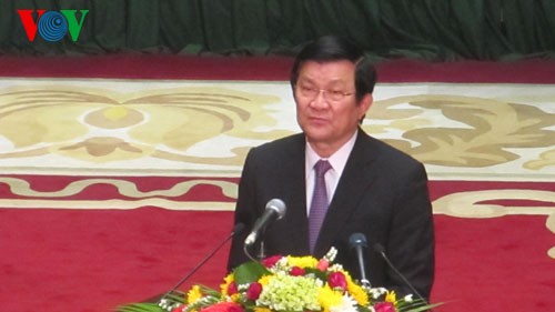 Staatspräsident Truong Tan Sang: Unternehmen sollen reformieren - ảnh 1
