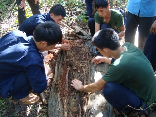 Suchtruppe nach sterblichen Überresten der in Kambodscha gefallenen vietnamesischen Soldaten - ảnh 1