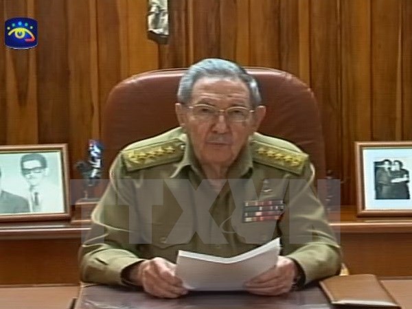 Kubas Staatspräsident Raul Castro: noch kein Ende der US Sanktionen gegen Kuba in Sicht - ảnh 1
