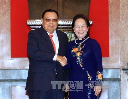 Vietnam und Laos wollen ihre umfassende Zusammenarbeit vertiefen - ảnh 1