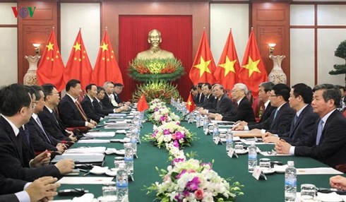 Förderung der umfassenden strategischen Partnerschaft zwischen Vietnam und China - ảnh 1