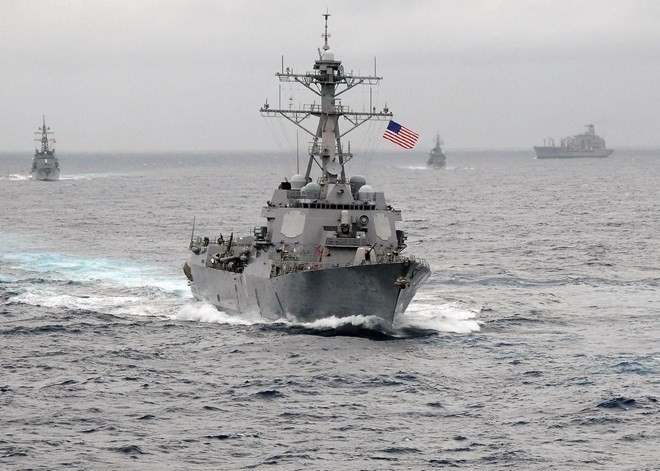 USA sind besorgt über künstlichen Ausbau der Inseln im Ostmeer durch China - ảnh 1