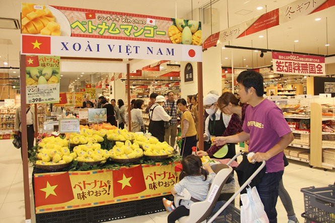 Mangos aus Vietnam im japanischen Markt - ảnh 1