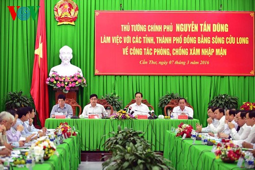 Premierminister Nguyen Tan Dung fordert  Unterstützung für Bevölkerung bei Naturkatastrophen - ảnh 1