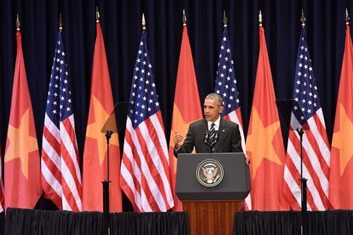 Obama: Niemand darf sich in das Schicksal von Vietnam einmischen - ảnh 1