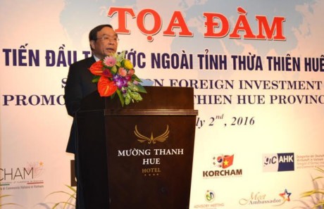 Forum über ausländische Investition in Thua Thien-Hue - ảnh 1