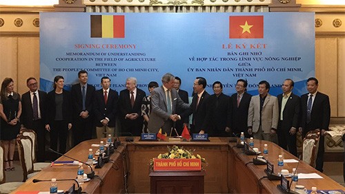Ho Chi Minh Stadt und die belgische Provinz Ostflanders wollen in Landwirtschaft zusammenarbeiten - ảnh 1