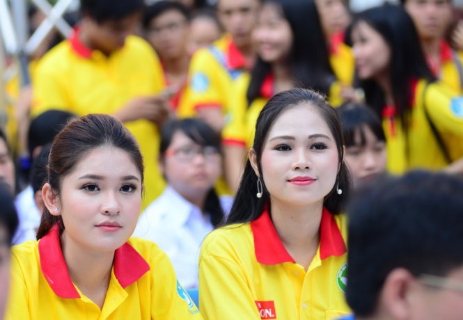 Mehrere tausend Schüler und Studenten in Ho Chi Minh Stadt nehmen am “Freiwilligen Frühling” teil - ảnh 1