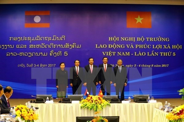 Вьетнам и Лаос активизируют сотрудничество в сфере труда и социального обеспечения - ảnh 1
