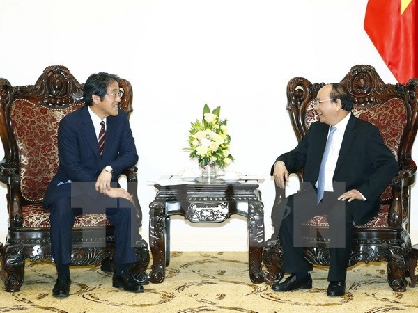   Premierminister Nguyen Xuan Phuc empfängt Japans Botschafter in Vietnam - ảnh 1