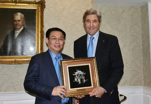 Vizepremierminister Vuong Dinh Hue beendet Besuch in den USA - ảnh 1