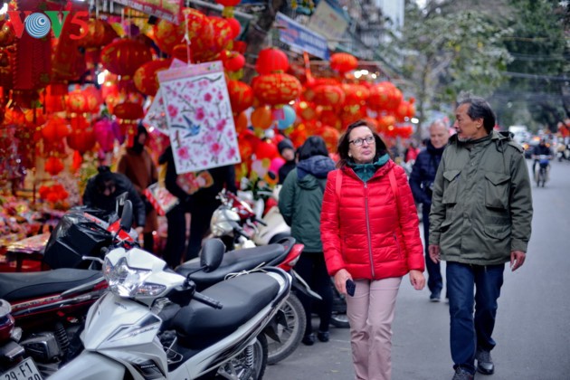 Die Stimmung in Hanoi vor dem Tet-Fest - ảnh 21
