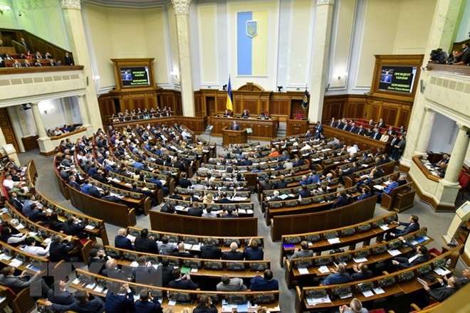 Ukraine ändert Verfassung zur Beschleunigung der Mitgliedschaft der EU und Nato - ảnh 1