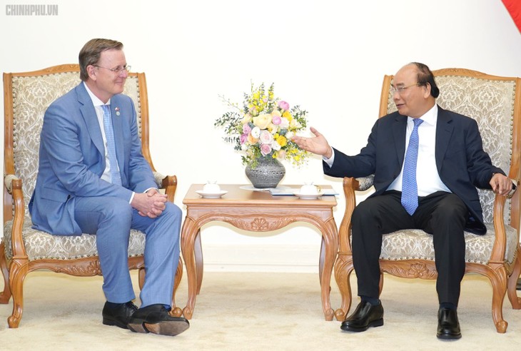 Premierminister Nguyen Xuan Phuc empfängt Ministerpräsident von Thüringen - ảnh 1