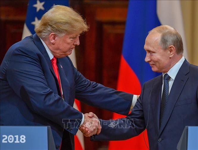 Russlands Präsident Wladimir Putin will mit US-Präsident Donald Trump Dialoge führen - ảnh 1