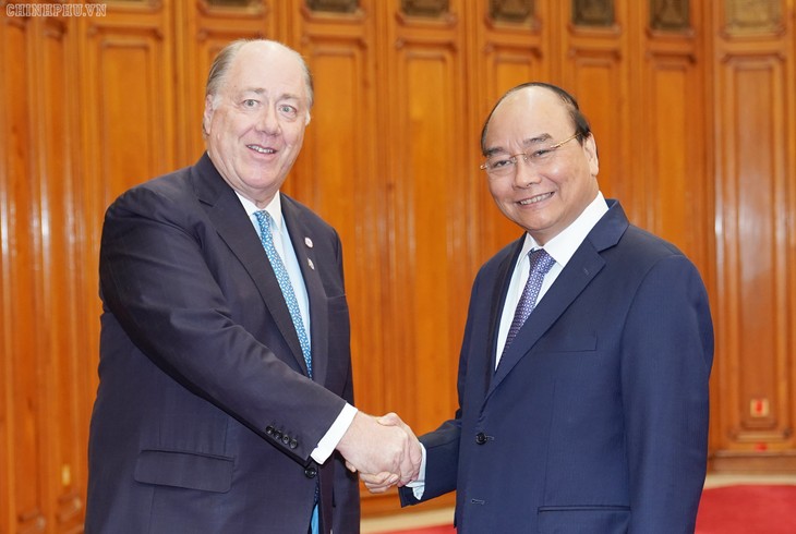 Premierminister Nguyen Xuan Phuc trifft US-Handelsdelegation - ảnh 1