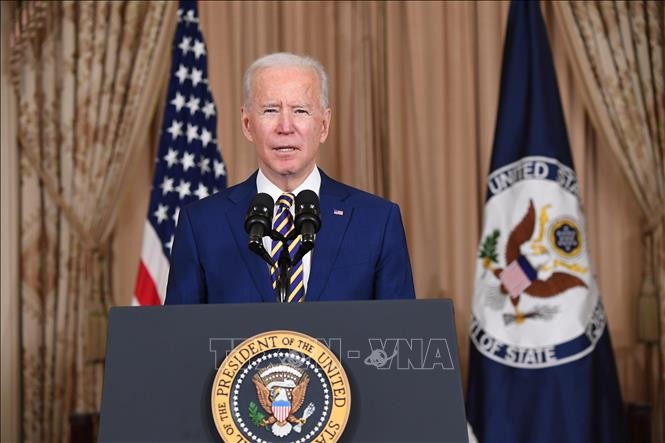 US-Präsident Joe Biden kommentiert Sanktionen gegen Iran - ảnh 1