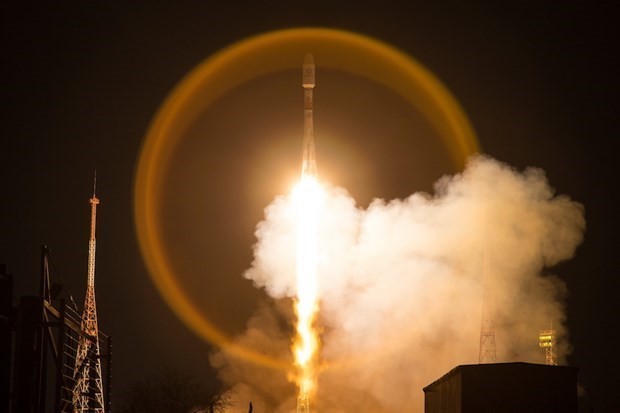 Russland bringt Satellite für Internet und Kommunikation von Großbritanniens ins All - ảnh 1