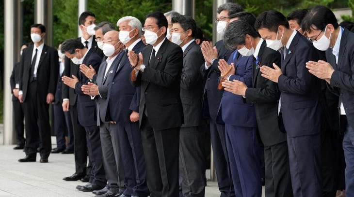 Japans Premierminister nimmt Abschied von Abe Shinzo  - ảnh 1