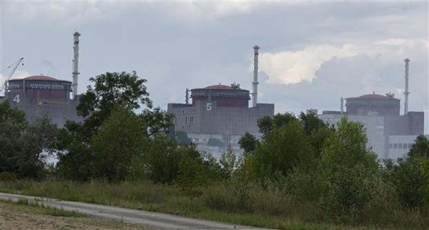 Die Außenminister Russlands und Frankreichs diskutieren Inspektion des Atomkraftwerkes Zaporizhzhia in der Ukraine - ảnh 1