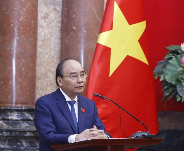 Staatspräsident Nguyen Xuan Phuc: langfristige Erfolge Vietnams hängen von Willensstärke jedes Unternehmers ab - ảnh 1