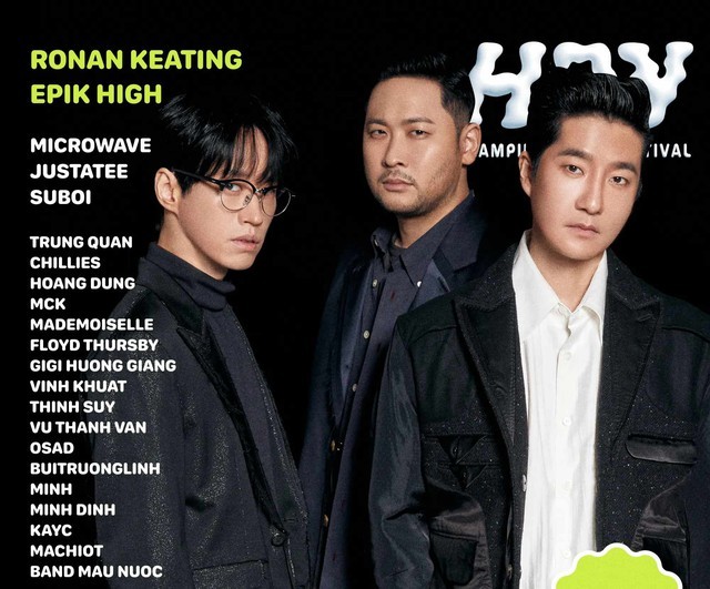 Epik High, Ronan Keating und mehr als 20 vietnamesische Künstler nehmen am HAY Fest 2023 teil - ảnh 1