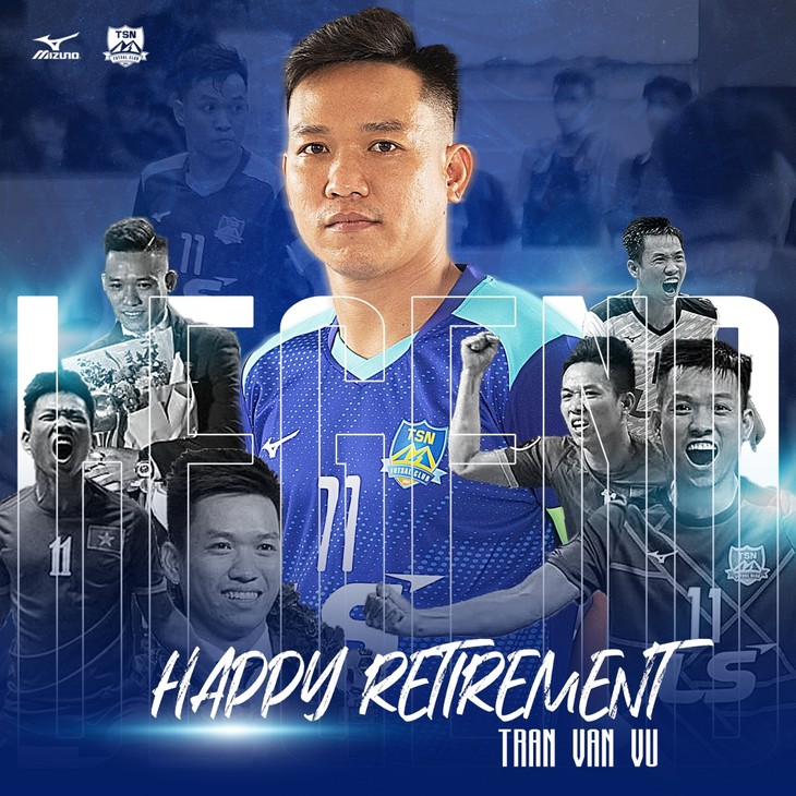 Futsalspieler Tran Van Vu beendet seine Karriere - ảnh 1