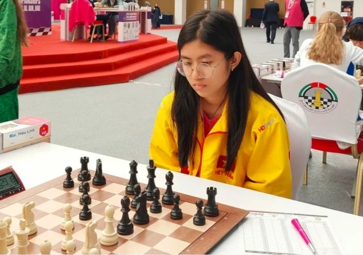 14-jährige Vietnamesin gewinnt Goldmedaille im Schach-Asienmeisterschaft - ảnh 1