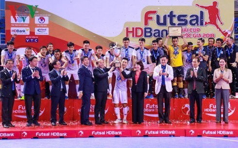 ໄຂງານແຂ່ງຂັນບານເຕະ Futsal Cup ລະດັບຊາດ 2019 - ảnh 1