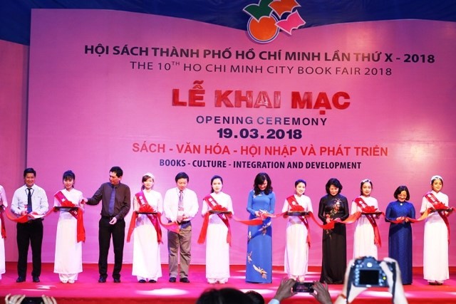 2018년 제10차 Ho Chi Minh 시 도서 전시회 개막 - ảnh 1
