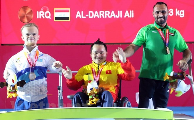 베트남, 2018년 Asian Para Games 에서 두 번째 금메달 획득 - ảnh 1