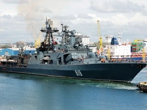 Russia sends warships to Mediterranean Sea - ảnh 1