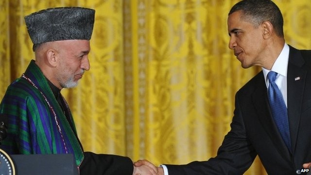 Afghani President Hamid Karzai visits US - ảnh 1