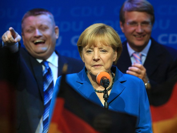 Merkel’s party leads in German election - ảnh 1