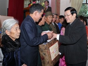 President Truong Tan Sang visits Nghe An province - ảnh 1