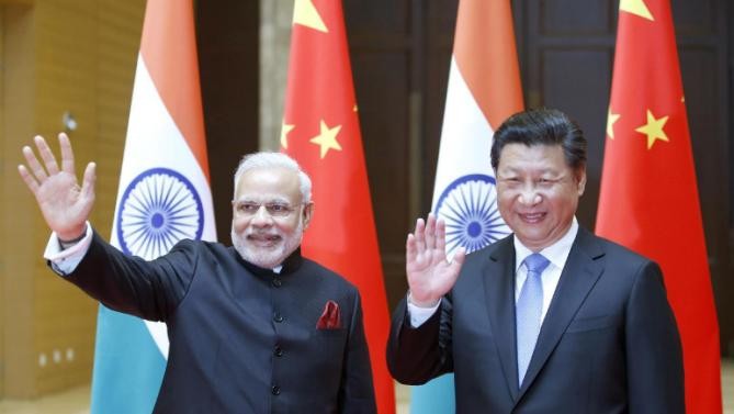 Chinese President meets with Indian Prime Minister - ảnh 1