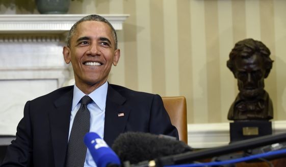 US Congress grants President Obama fast track trade authority - ảnh 1