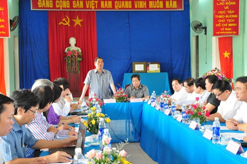 Delegación del Buró Político trabaja en provincia de Tuyen Quang - ảnh 1