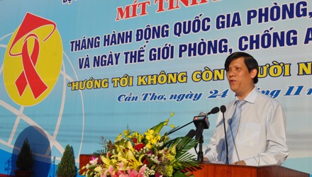 Vietnam promueve mes de acción contra SIDA  - ảnh 1