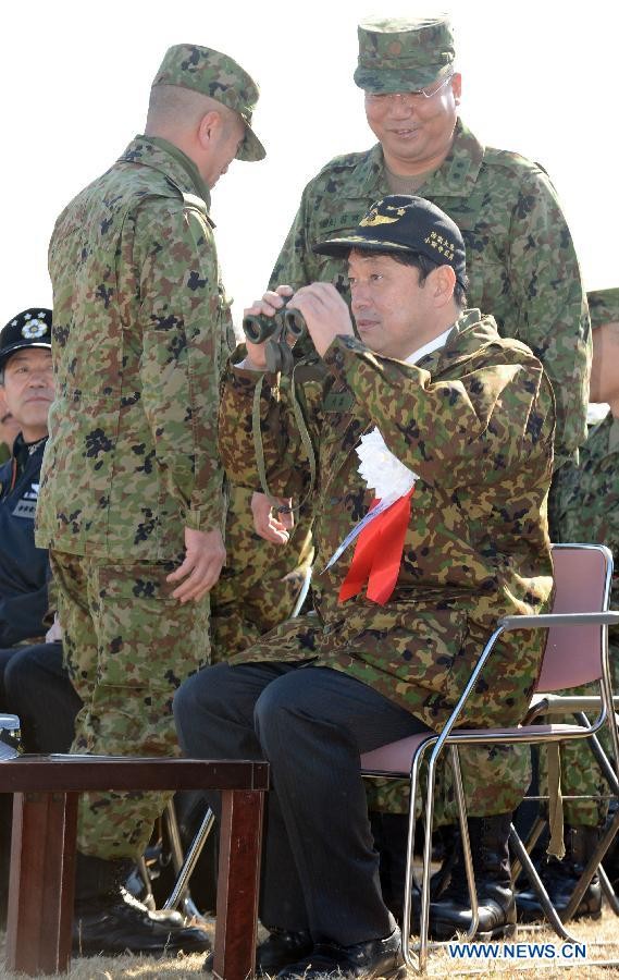 Japón realiza ejercicio militar en defensa de isla - ảnh 1