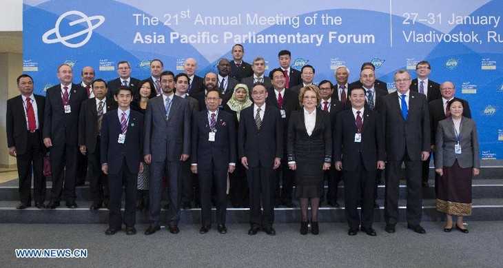 XXI Foro Parlamentario Asia-Pacífico por reforzar cooperación interparlamentaria - ảnh 1