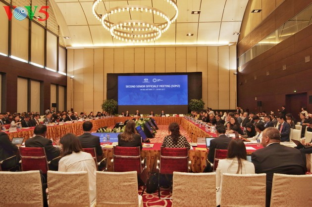 Más de 200 delegados participan en la segunda Reunión de Altos Funcionarios del APEC en Hanoi - ảnh 1