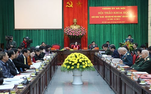 “Victoria de Dien Bien Phu en el cielo” deja valiosas lecciones para la actual defensa vietnamita - ảnh 1