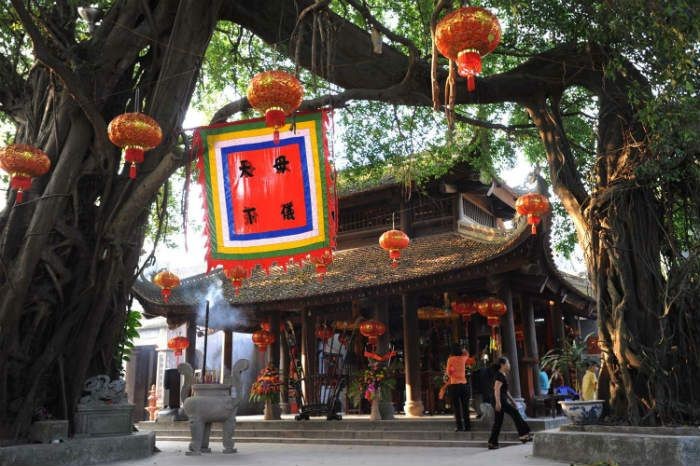 Templo Mau, lugar sagrado de provincia de Hung Yen - ảnh 2