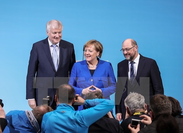Esfuerzos por resolver últimas discrepancias a fin de formar un Gobierno de coalición en Alemania - ảnh 1