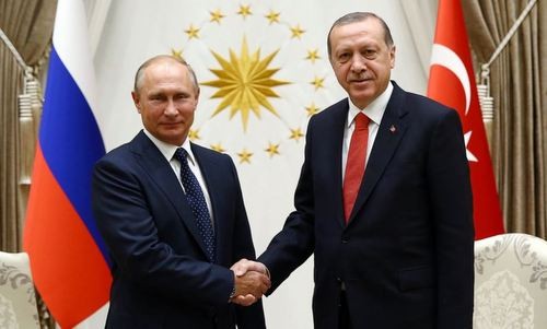 Putin y Erdogan inauguran primer reactor nuclear de Turquía - ảnh 1