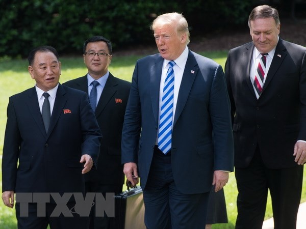 Donald Trump califica su reunión con Kim Jong-un de “comienzo de algo grande” - ảnh 1